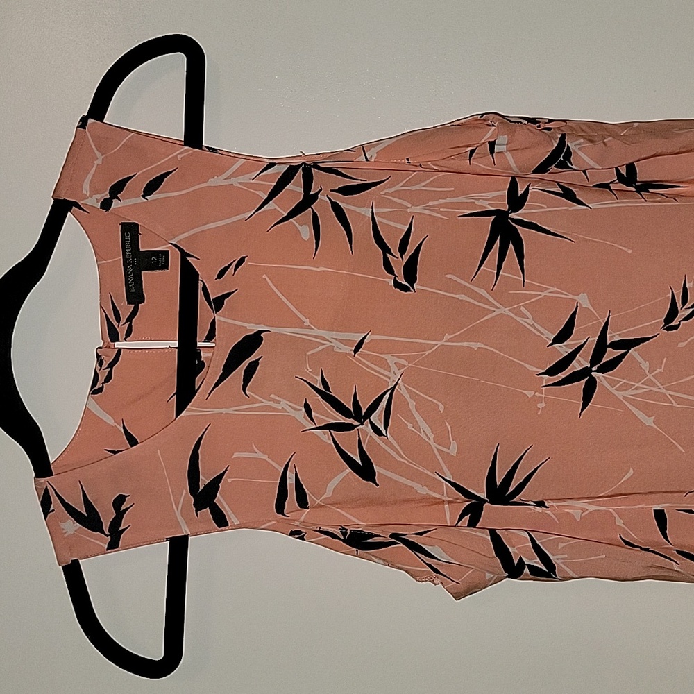 Banana Republic Peach Dress Size 12 EUC